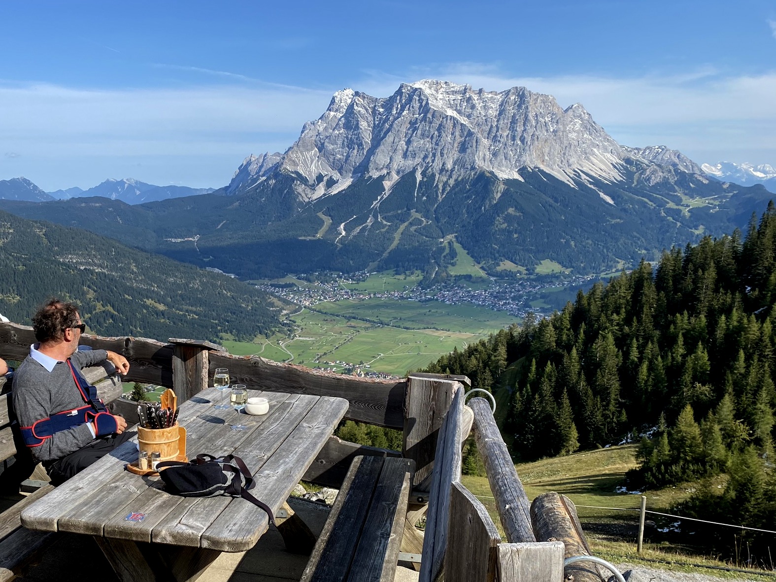 Wanderung Grubigläcke Wolfratshauserhütte Gartner Alm Ansitz Felsenheim