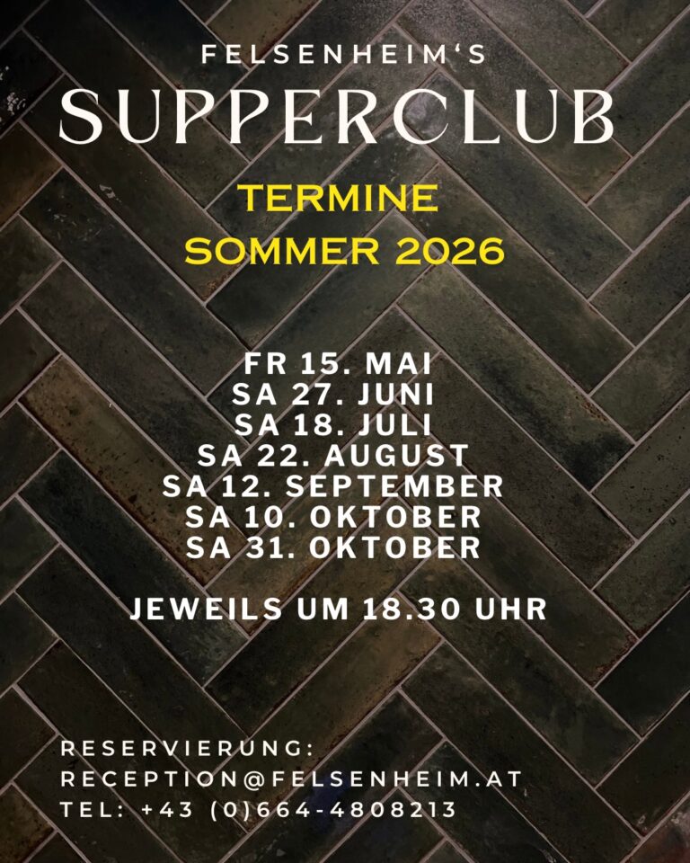 Supperclubtermine Sommer 2026